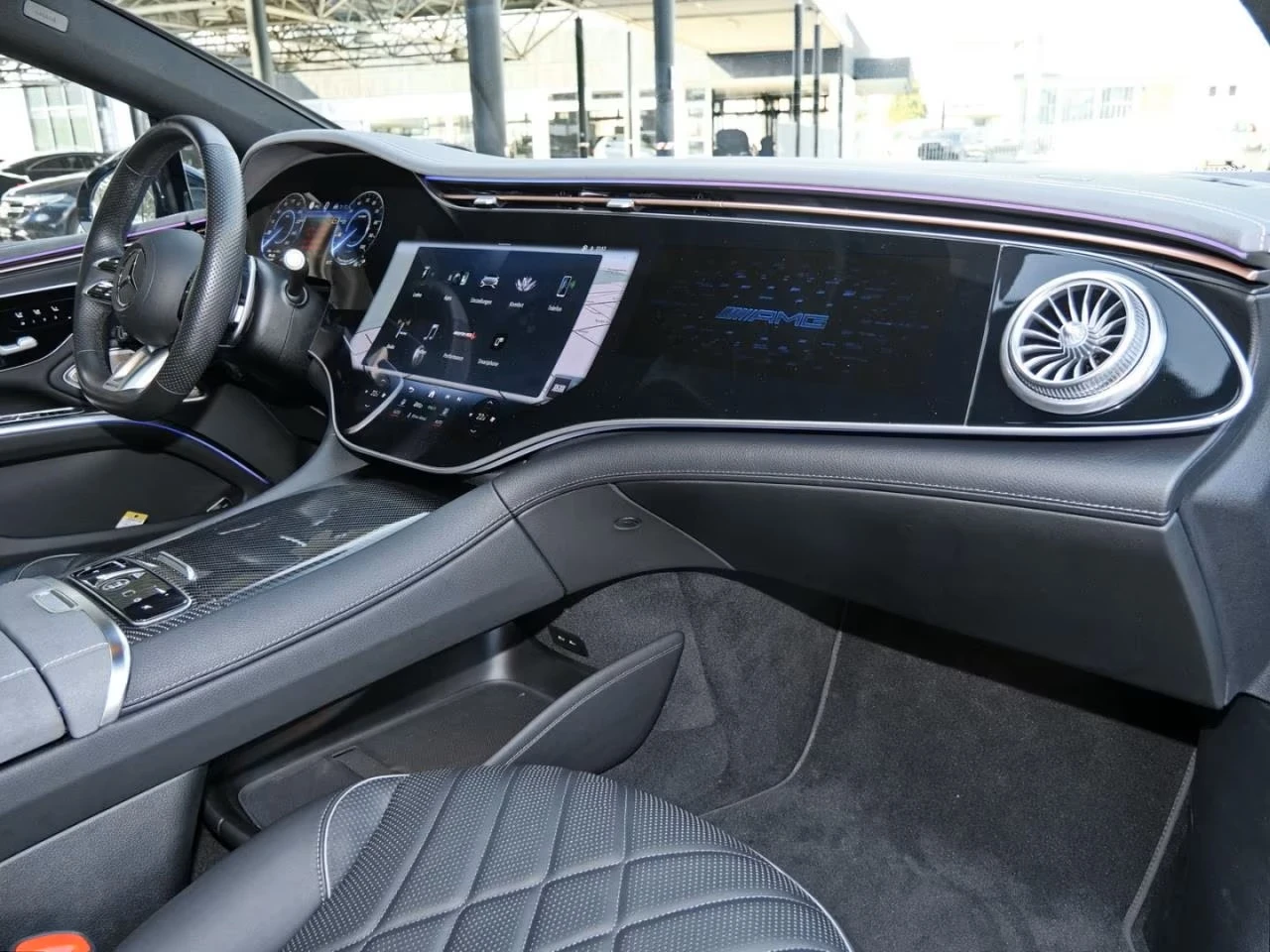 Mercedes-Benz EQS 53 AMG 4M NIGHT PANO HEAD UP , снимка 10 - Автомобили и джипове - 53946463