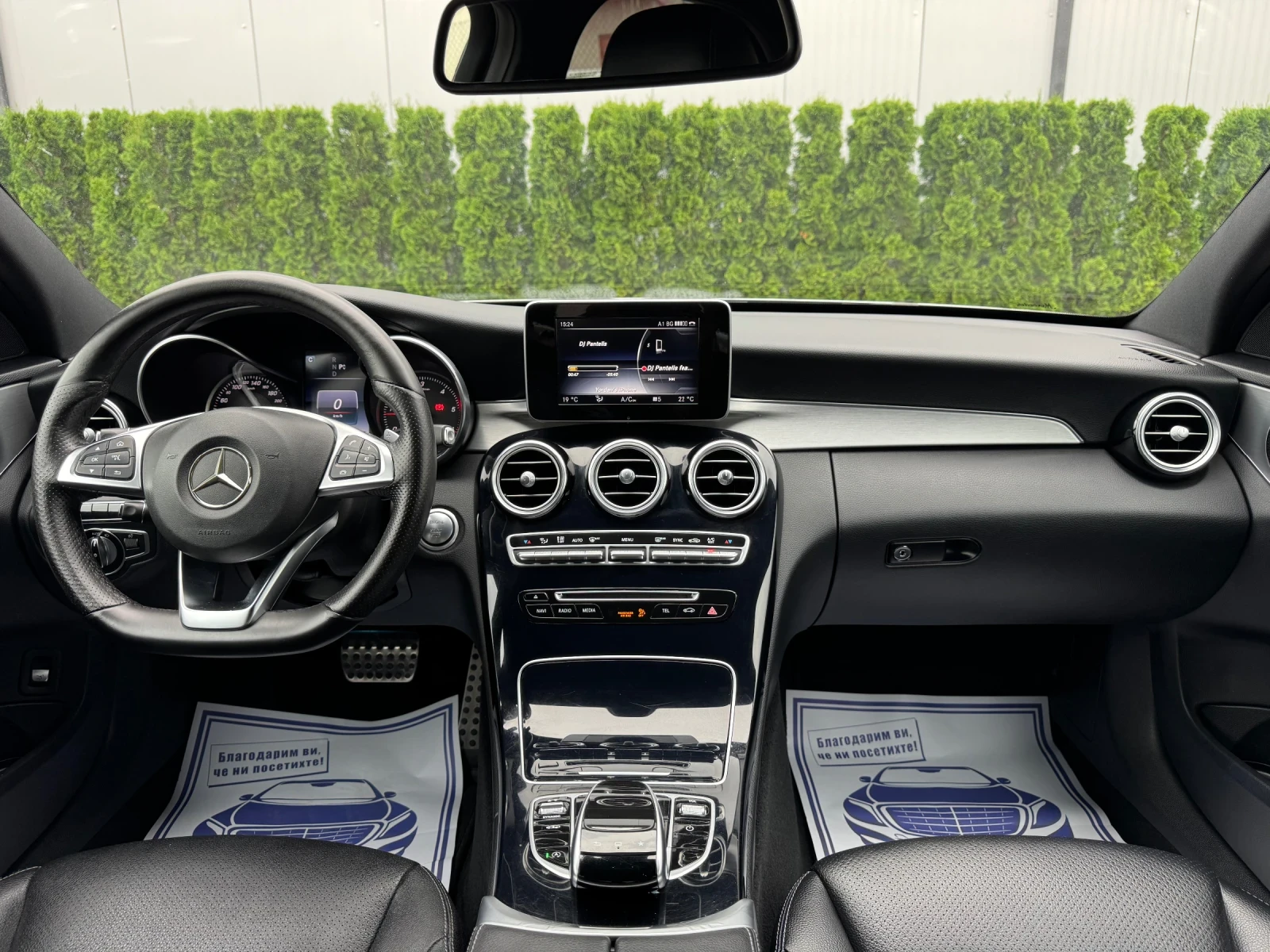 Mercedes-Benz C 250 CDI 4Matic/AMG/ШВЕЙЦАРИЯ!!!, снимка 12 - Автомобили и джипове - 54993193
