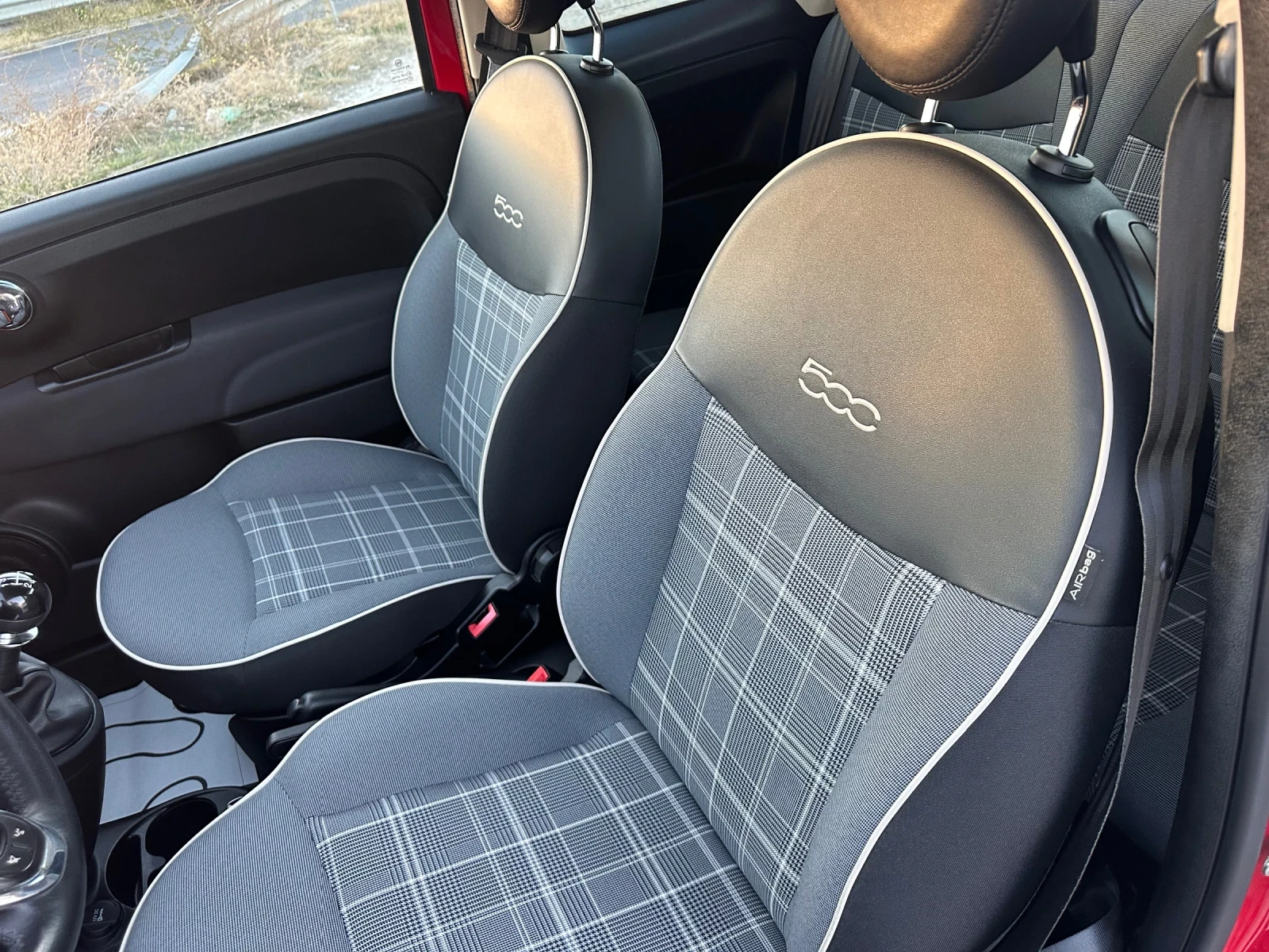 Fiat 500 1.2 benzin, снимка 10 - Автомобили и джипове - 56654182