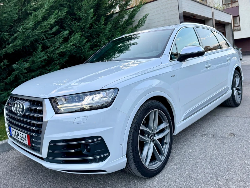 Audi SQ7 4.0 V8TDI DISTRONIK TV PANORAMA VAKUUM PODGREV , снимка 1 - Автомобили и джипове - 47466450