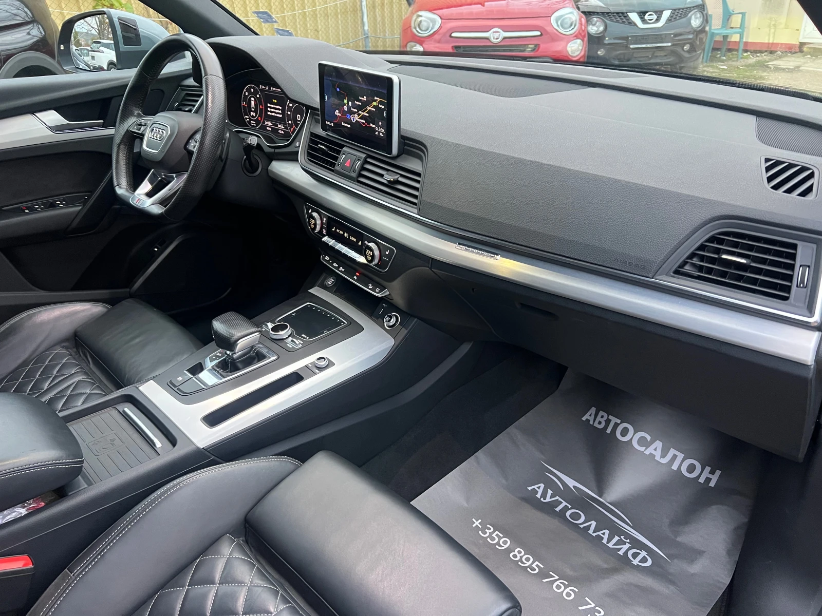 Audi Q5 3.0TDI 3xSline CAMERA  NAVI KEY LESS DISTR , снимка 10 - Автомобили и джипове - 53726464