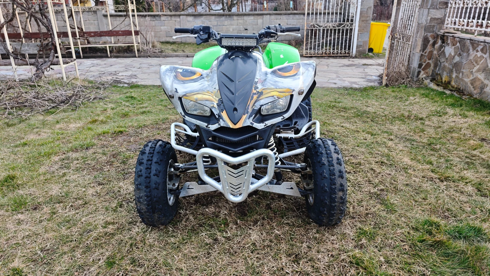 Kawasaki Kfx 700, снимка 2 - Мотоциклети и мототехника - 54374307