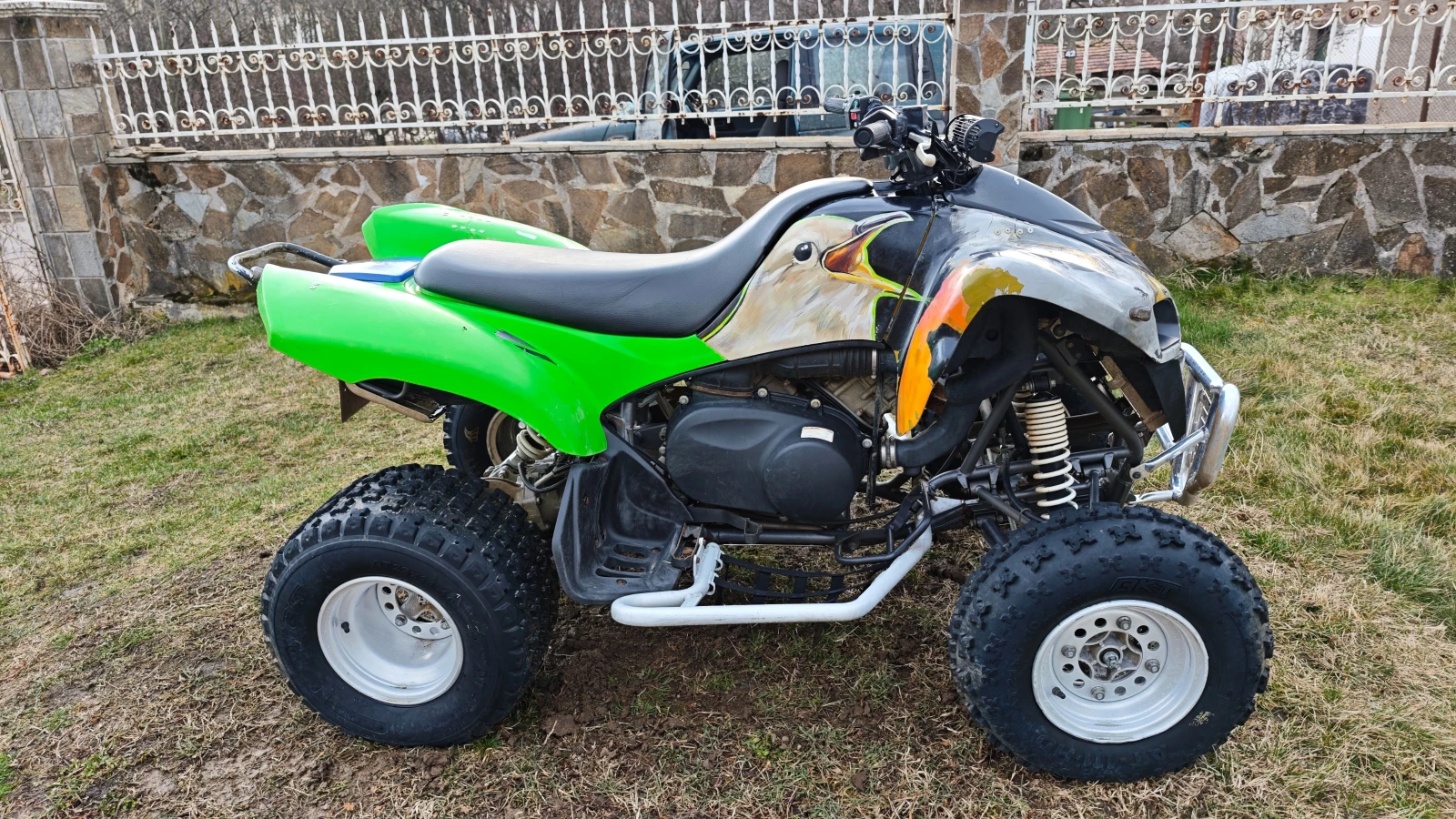 Kawasaki Kfx 700, снимка 7 - Мотоциклети и мототехника - 54374307