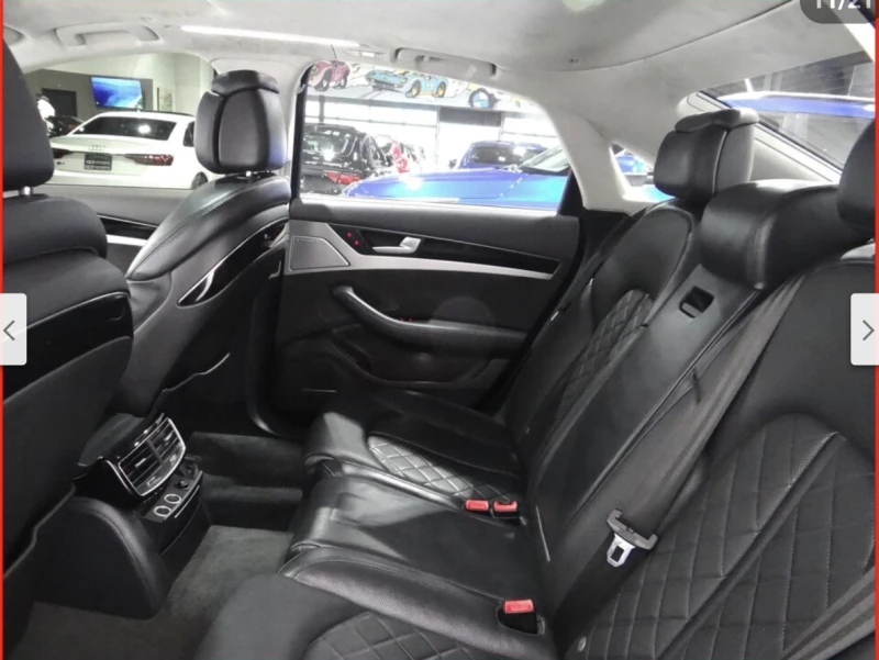 Audi A8 4.0T* MATRIX* BLACK* OPTIC* ХЕДЪП* NIGHT* VISION* , снимка 14 - Автомобили и джипове - 53259837