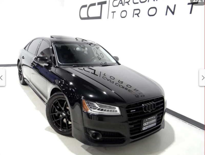 Audi A8 4.0T* MATRIX* BLACK* OPTIC* ХЕДЪП* NIGHT* VISION* 