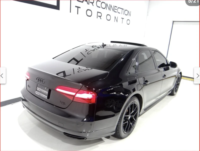 Audi A8 4.0T* MATRIX* BLACK* OPTIC* ХЕДЪП* NIGHT* VISION* , снимка 2 - Автомобили и джипове - 53259837