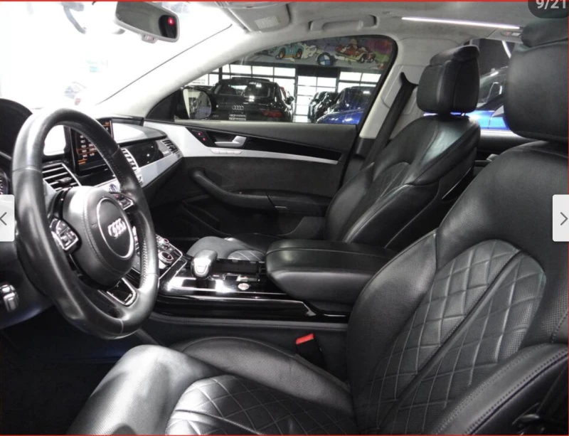 Audi A8 4.0T* MATRIX* BLACK* OPTIC* ХЕДЪП* NIGHT* VISION* , снимка 7 - Автомобили и джипове - 53259837