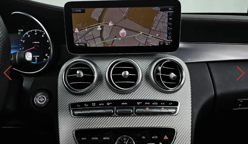 Mercedes-Benz C 43 AMG 4MATIC* ДИГИТАЛНО* ТАБЛО* BURMESTER* 360КАМЕРА* , снимка 9 - Автомобили и джипове - 53285248