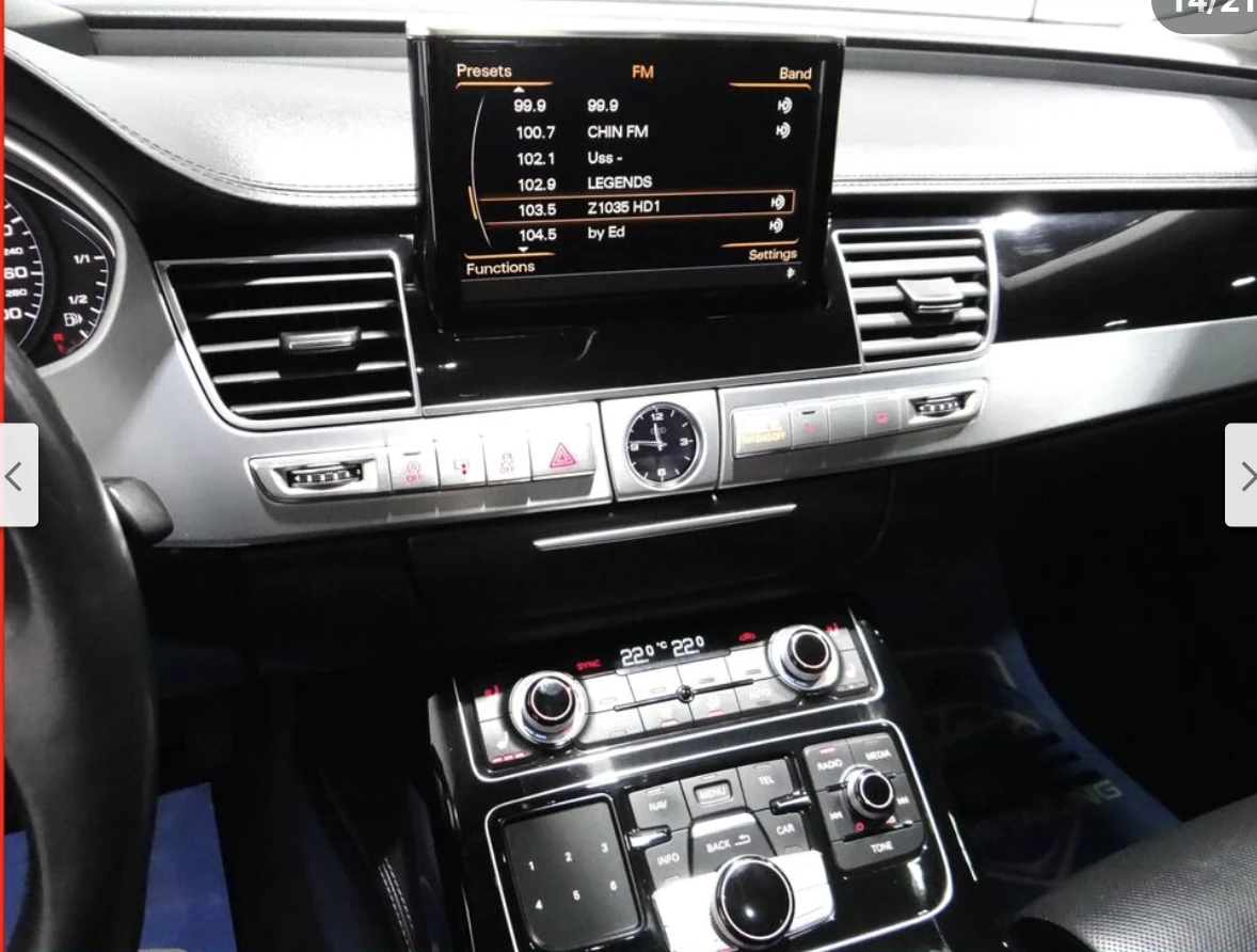 Audi A8 4.0T* MATRIX* BLACK* OPTIC* �����* NIGHT* VISION*  | Mobile.bg � ����������� 9