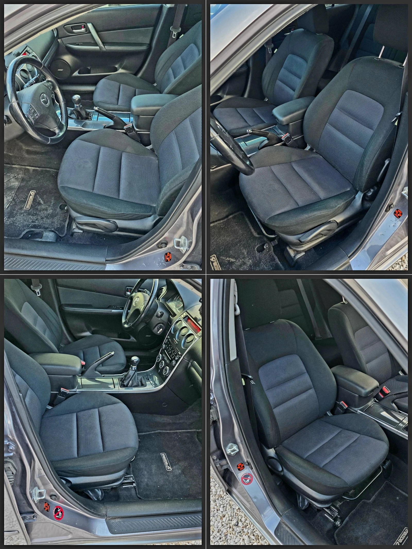 Mazda 6 BOSE Климатроник Люк Всичко-Платено, снимка 8 - Автомобили и джипове - 54598447