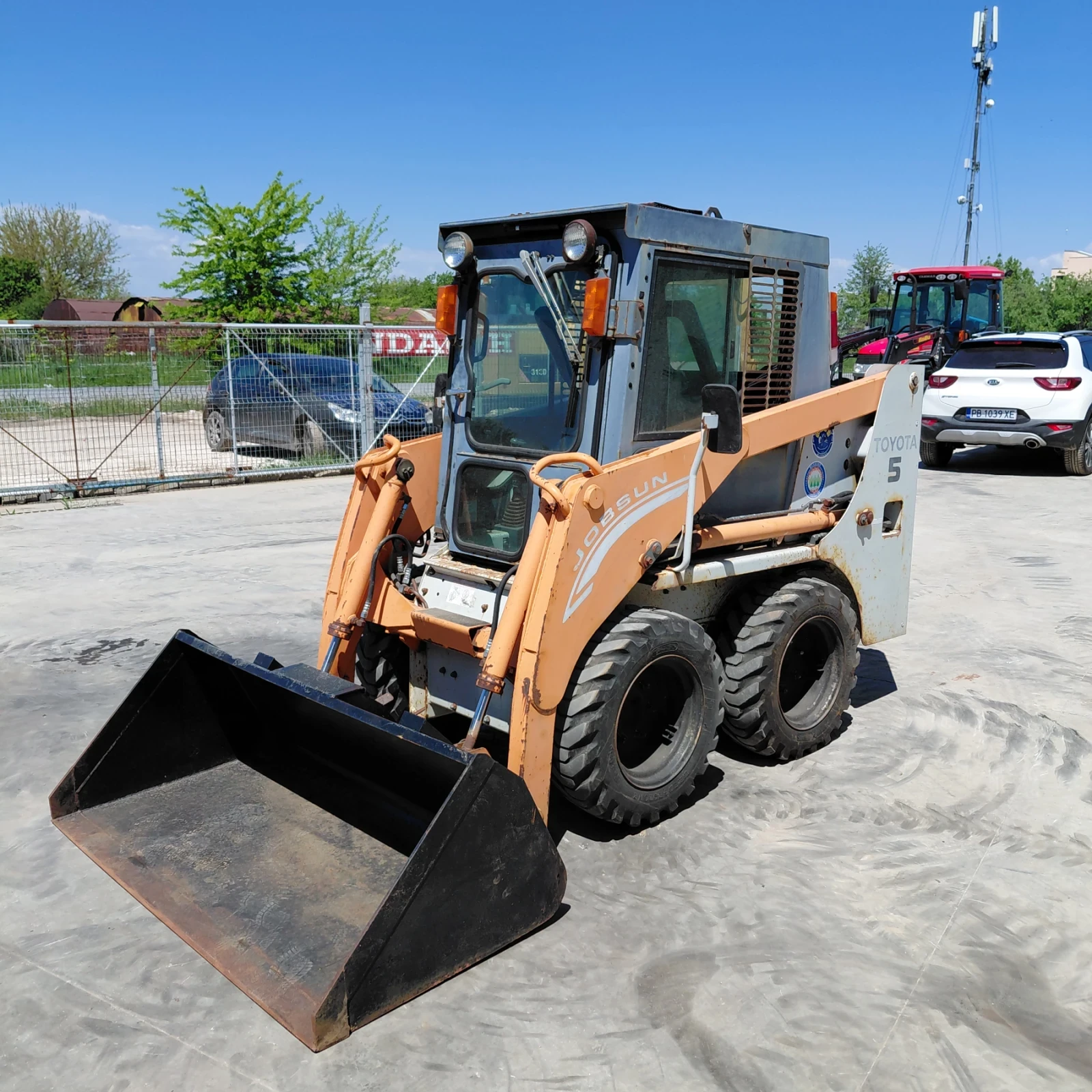 Мини челни товарачи Bobcat Toyota 4SDKL5 * НАЛИЧЕН * ТОП СЪСТОЯНИЕ * 