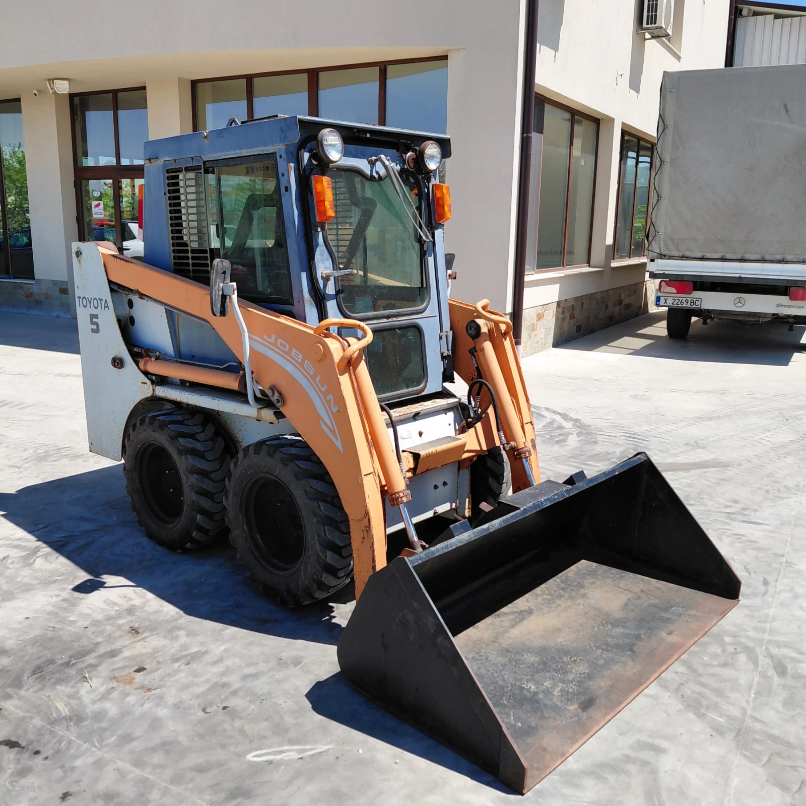 Мини челни товарачи Bobcat Toyota 4SDKL5 * НАЛИЧЕН * ТОП СЪСТОЯНИЕ * , снимка 7 - Индустриална техника - 53093312