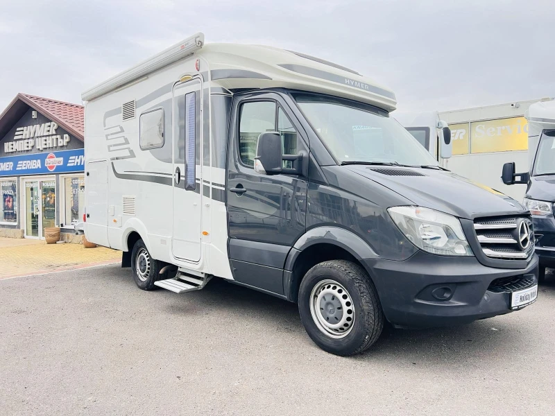 Кемпер Mercedes-Benz  Hymer 580 Автоматик, Солар, KЛИМАТИК WEBASTO