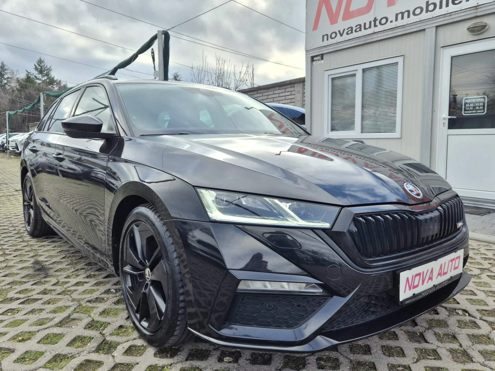 Skoda Octavia VRS-4×4-09.2022г-2.0D-СУПЕР СЪСТОЯНИЕ - изображение 5