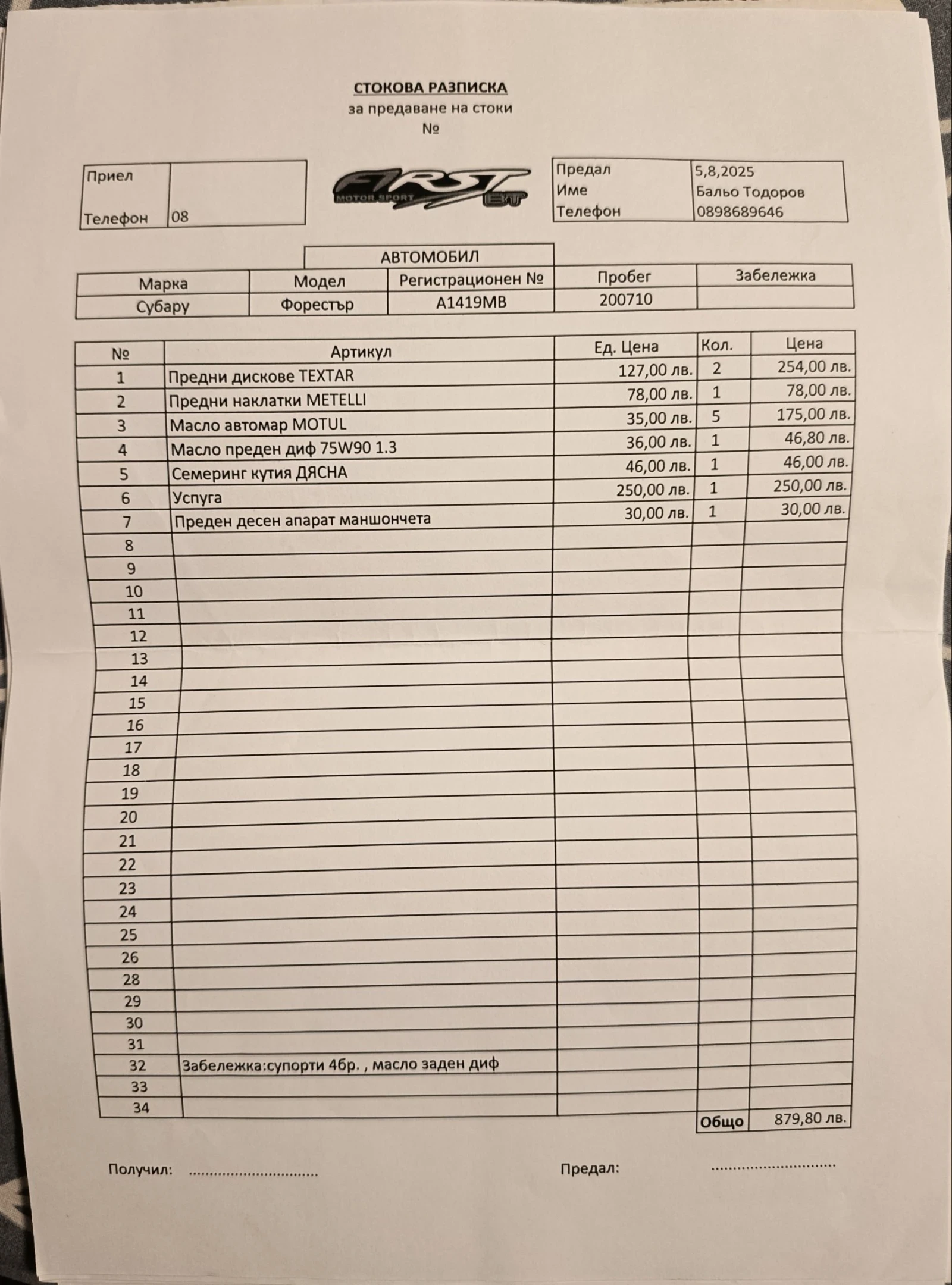 Subaru Forester SH 2.0 LPG, снимка 13 - Автомобили и джипове - 55424586