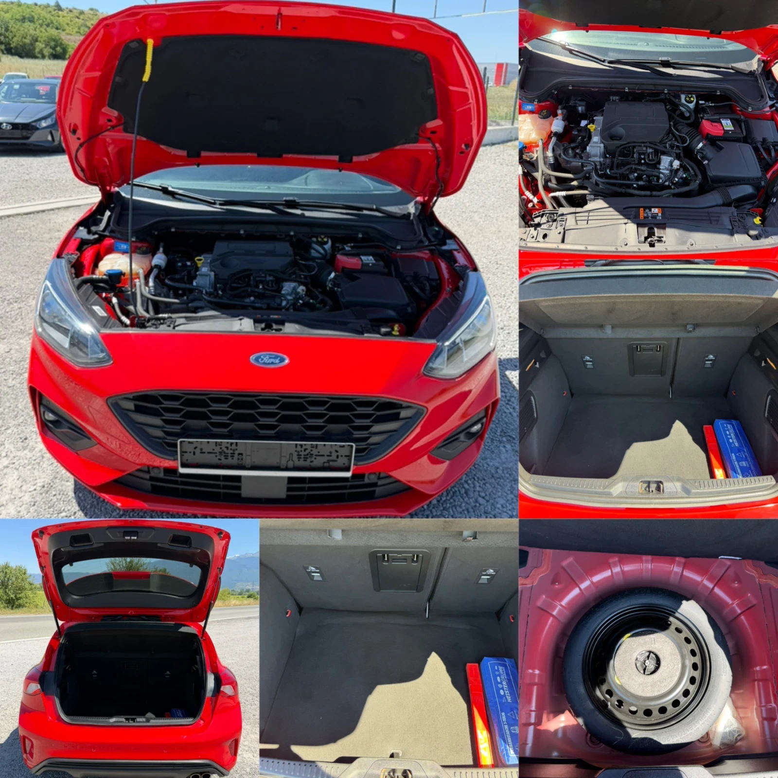 Ford Focus 1.0i ST-LINE NAVI CAMERA SERVICE BOOK EURO 6.2, снимка 17 - Автомобили и джипове - 55494032