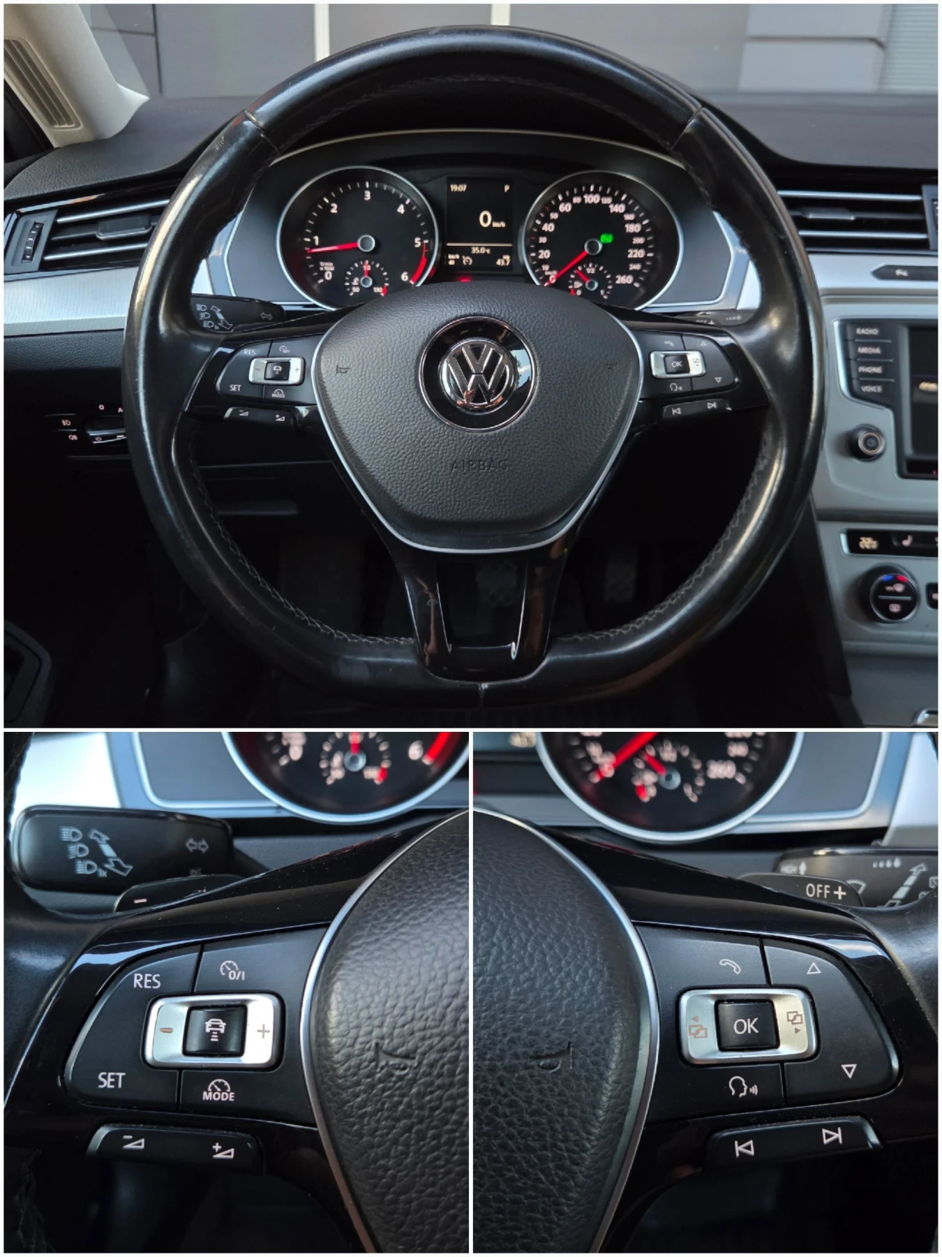 VW Passat 2.0TDI DSG * Matrix LED* Distronic* Напълно обслуж, снимка 9 - Автомобили и джипове - 55838530