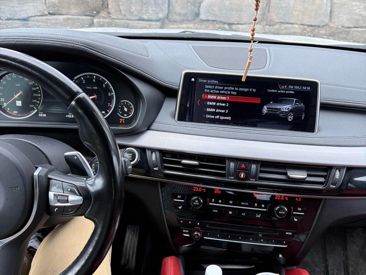 BMW X6 mpack* Distronic* 360* Червенсалон* 2комплектадж, снимка 8 - Автомобили и джипове - 53873283