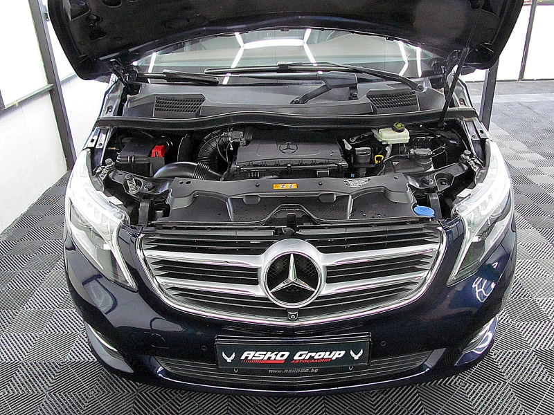 Mercedes-Benz V 250 PANORAMA/360-Kamera/Burmaster/ТОП СЪСТОЯНИЕ ЛИЗИНГ, снимка 17 - Бусове и автобуси - 51580878