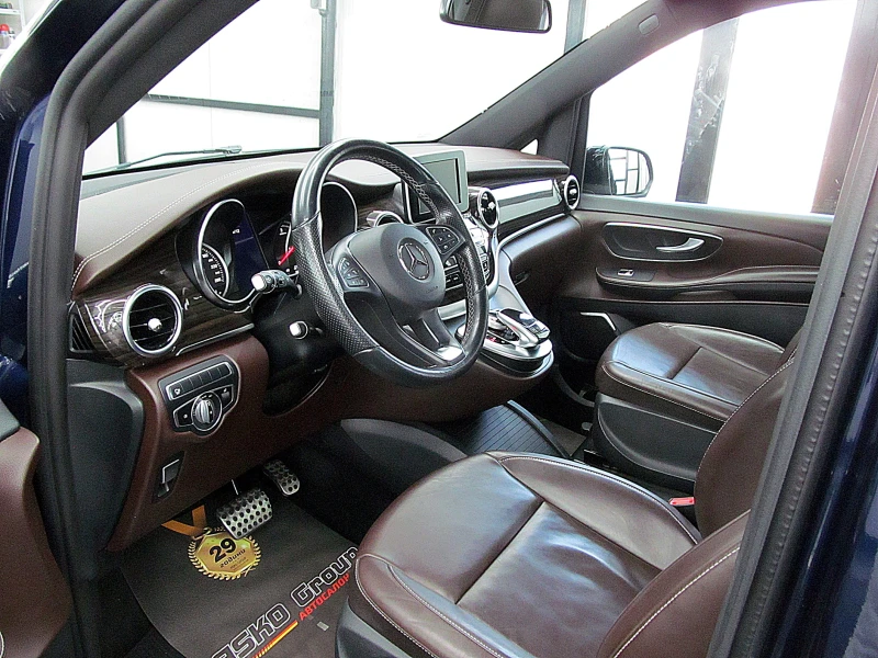 Mercedes-Benz V 250 PANORAMA/360-Kamera/Burmaster/ТОП СЪСТОЯНИЕ ЛИЗИНГ, снимка 13 - Бусове и автобуси - 51580878