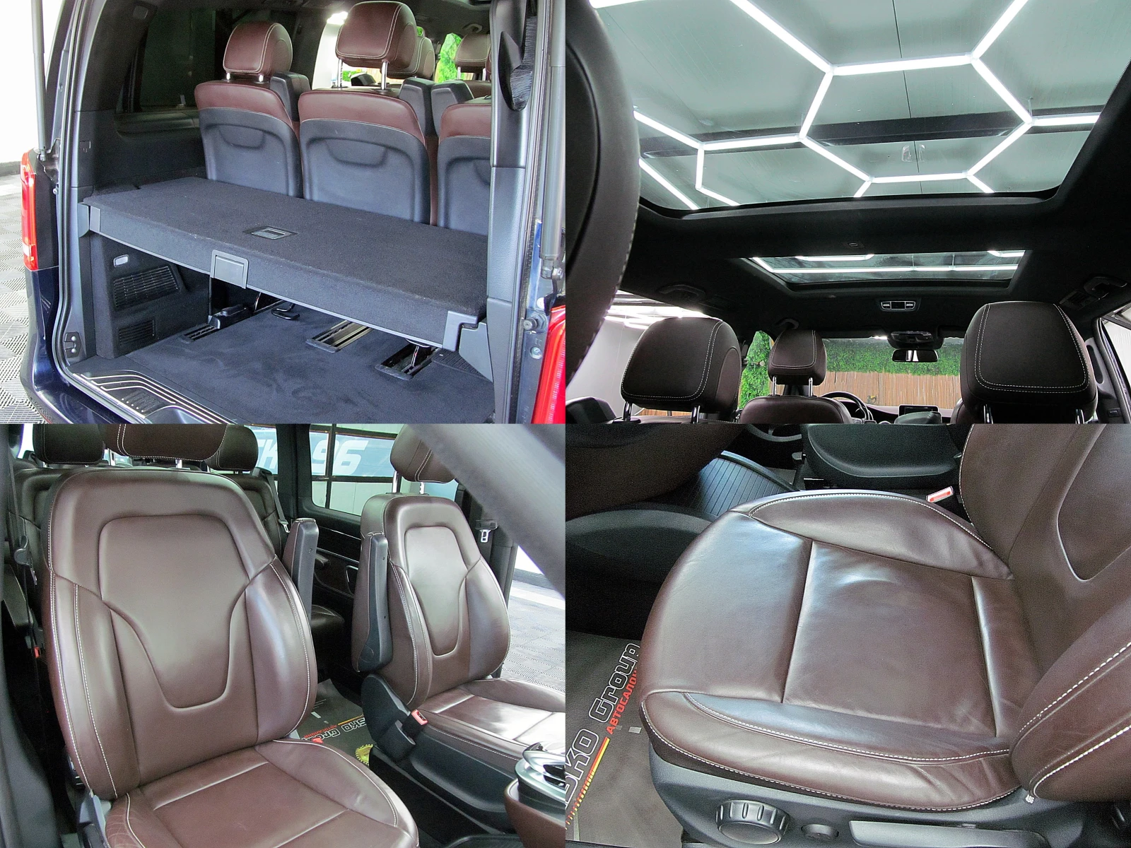 Mercedes-Benz V 250 PANORAMA/360-Kamera/Burmaster/ТОП СЪСТОЯНИЕ ЛИЗИНГ - изображение 10