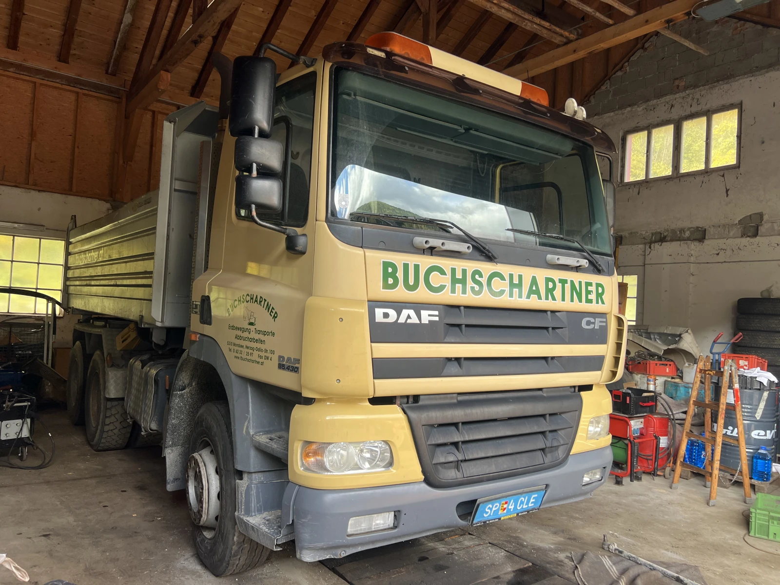 Daf Cf 85.430 6х4, Самосвал на Ресиори, Внос, ,  - изображение 2