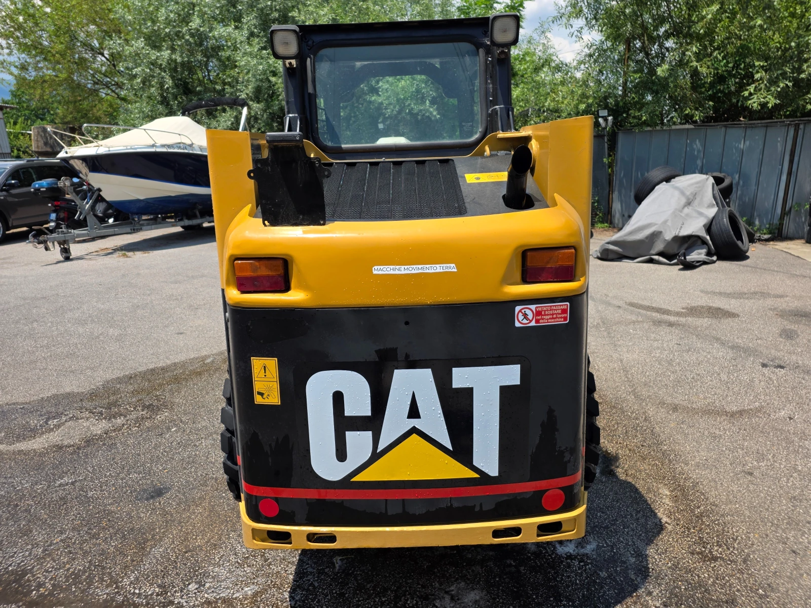 Мини челни товарачи Cat 216-ПЕРФЕКТЕН, снимка 6 - Индустриална техника - 54997032