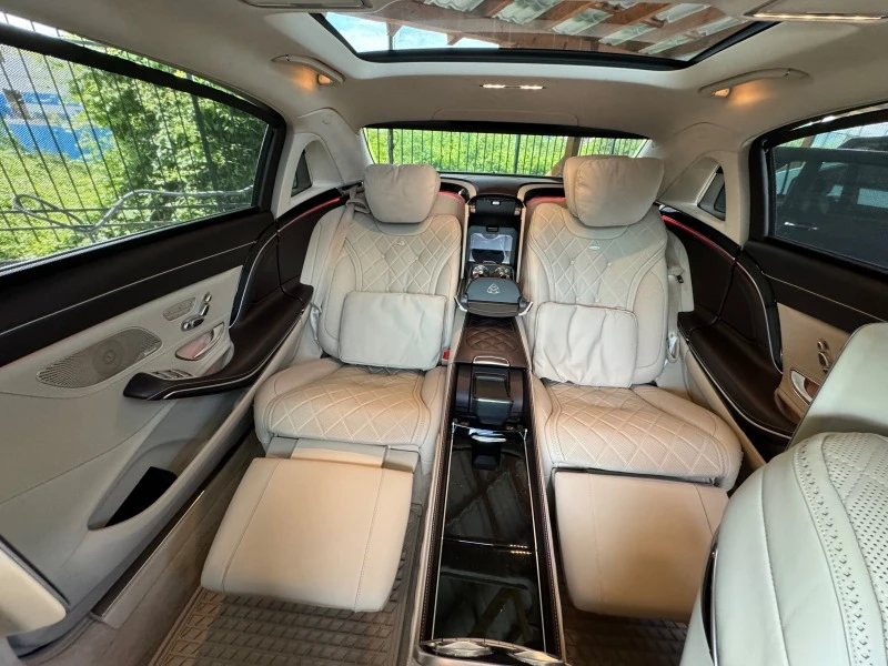 Mercedes-Benz S 560 MAYBACH, DESIGNO, 4MATIC, 3XTV, FULL, снимка 17 - Автомобили и джипове - 46583182