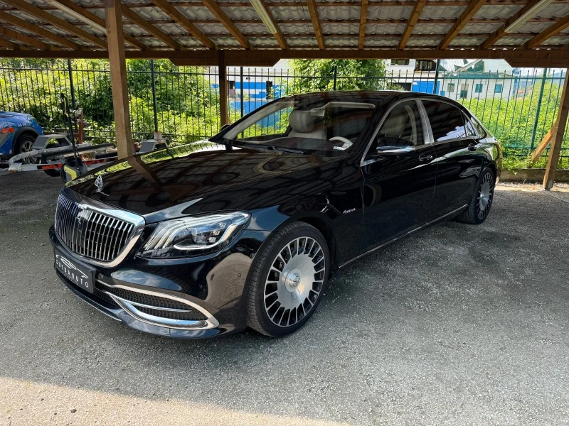 Mercedes-Benz S 560 MAYBACH, DESIGNO, 4MATIC, 3XTV, FULL, снимка 4 - Автомобили и джипове - 46583182