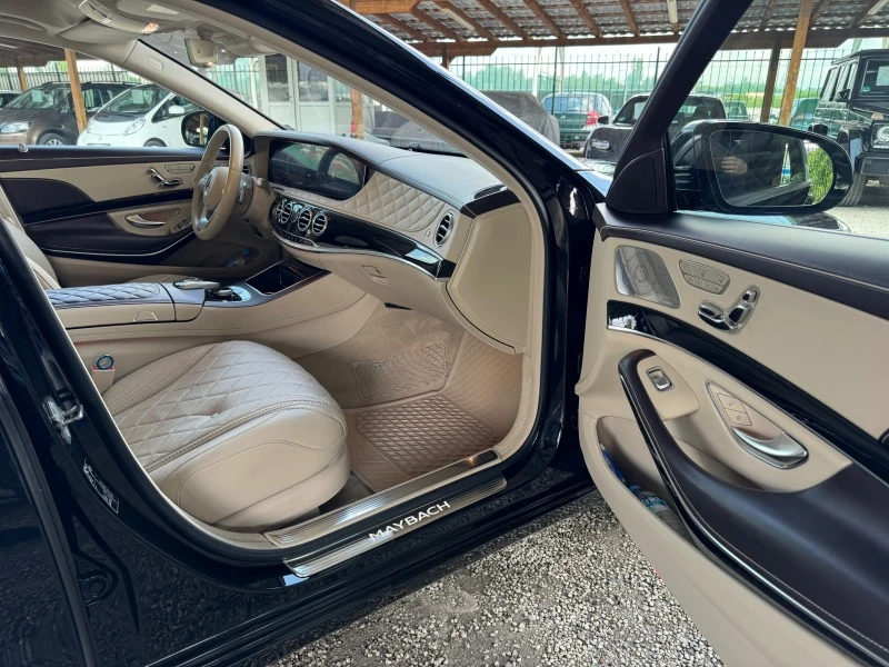 Mercedes-Benz S 560 MAYBACH, DESIGNO, 4MATIC, 3XTV, FULL, снимка 9 - Автомобили и джипове - 46583182