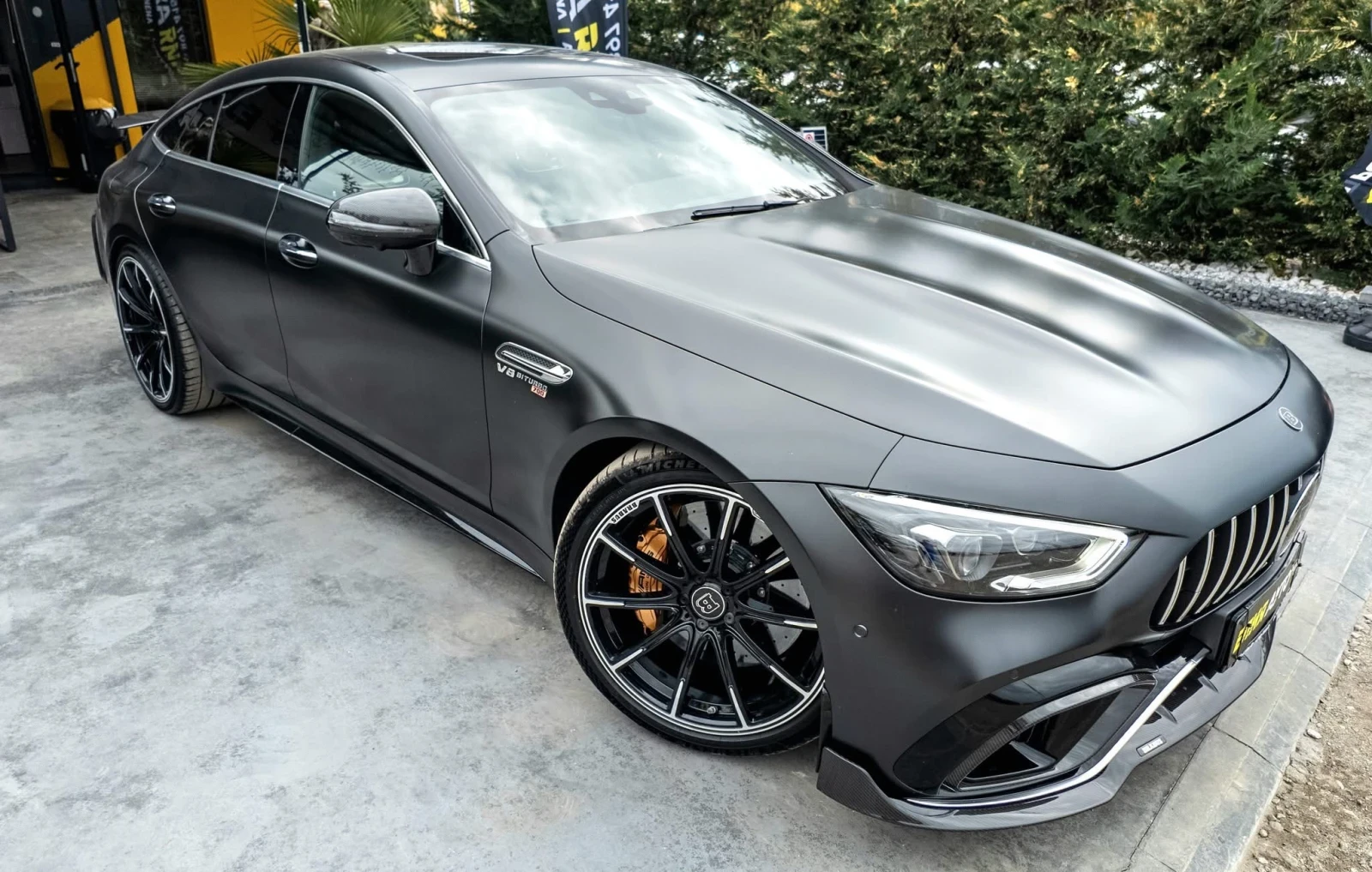 Mercedes-Benz AMG GT 63S+ 4 MATIC MEGA FULL BRABUS CARBON ЛИЗИНГ 100% - изображение 2