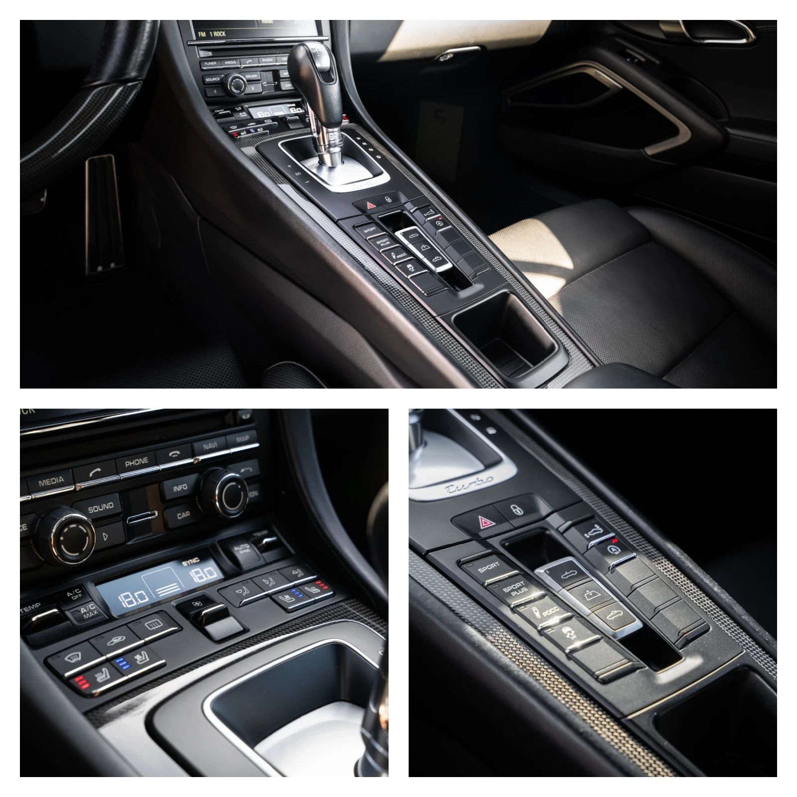 Porsche 911 Turbo S, Akrapovič, Carbon, снимка 14 - Автомобили и джипове - 54878152