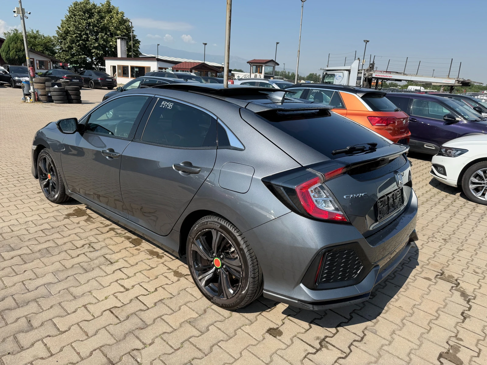 Honda Civic 1.6i-DTEC AVTOMAT/KOJA/KAMERA/PANORAMA EURO 6, снимка 7 - Автомобили и джипове - 55101437