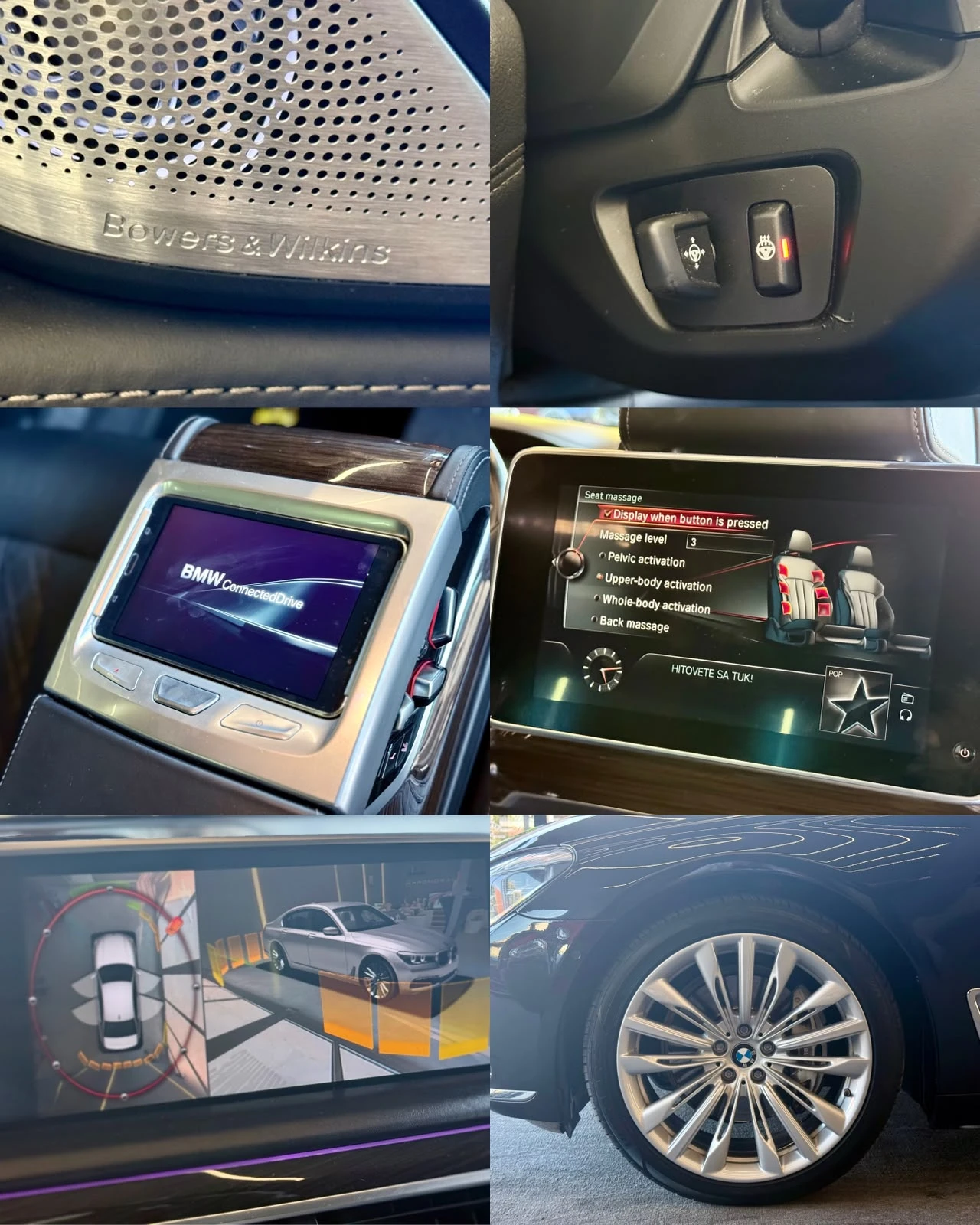BMW 730 d* xDrive* FULL* B&W* HUD* TV* ЛИЗИНГ, снимка 17 - Автомобили и джипове - 55693975