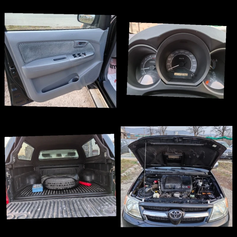 Toyota Hilux 2.5 td  120ps. 4x4, снимка 17 - Автомобили и джипове - 48922350