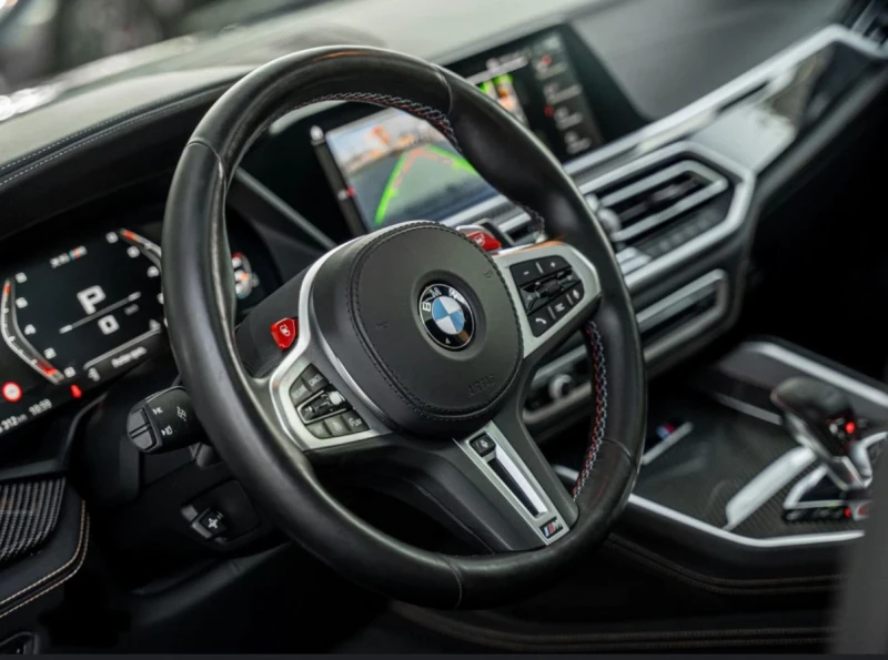 BMW X6 M COMPETITION/625к.с./PANO/CARBON/B&W/3D/HUD/HEAD, снимка 12 - Автомобили и джипове - 49448442