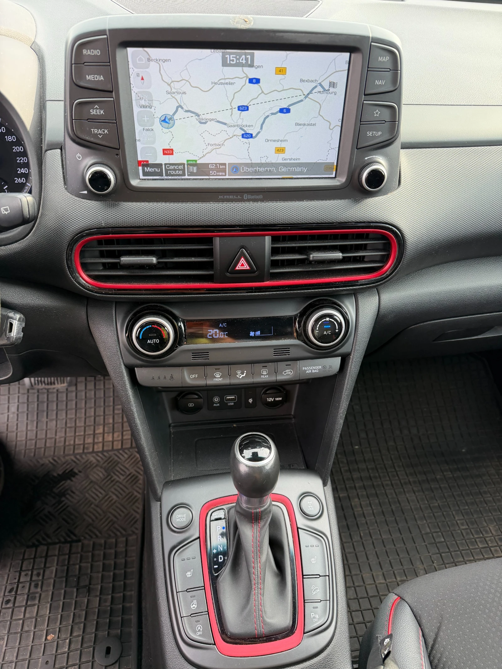 Hyundai Kona 1.6TGI 4WD AVTOMAT/KOJA/NAVI/KAMERA EURO 6 | Mobile.bg � ����������� 14