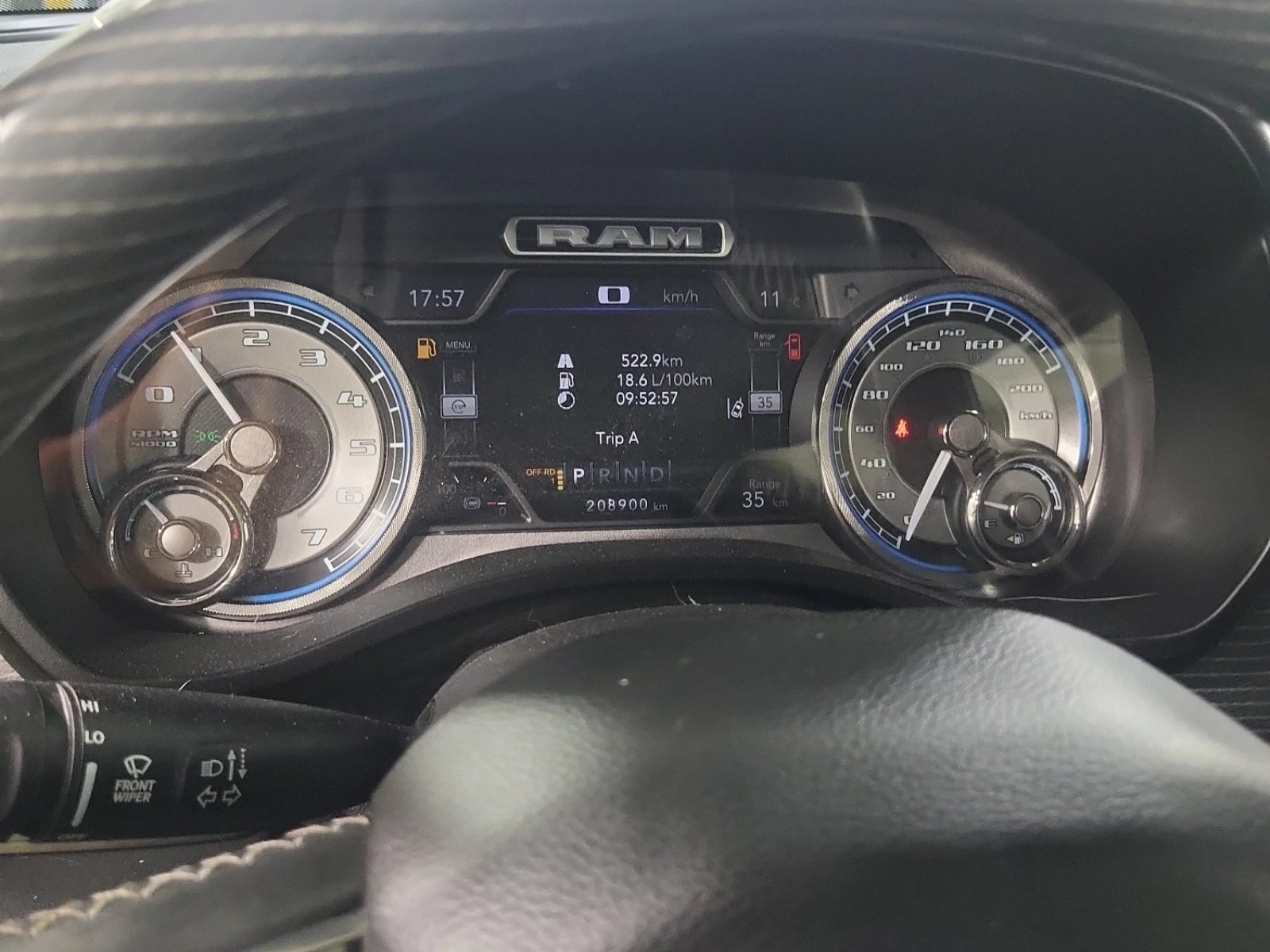 Dodge RAM 1500 Limited/AWD/5.7/H&K/Pano/Обдухване, снимка 13 - Автомобили и джипове - 55056955