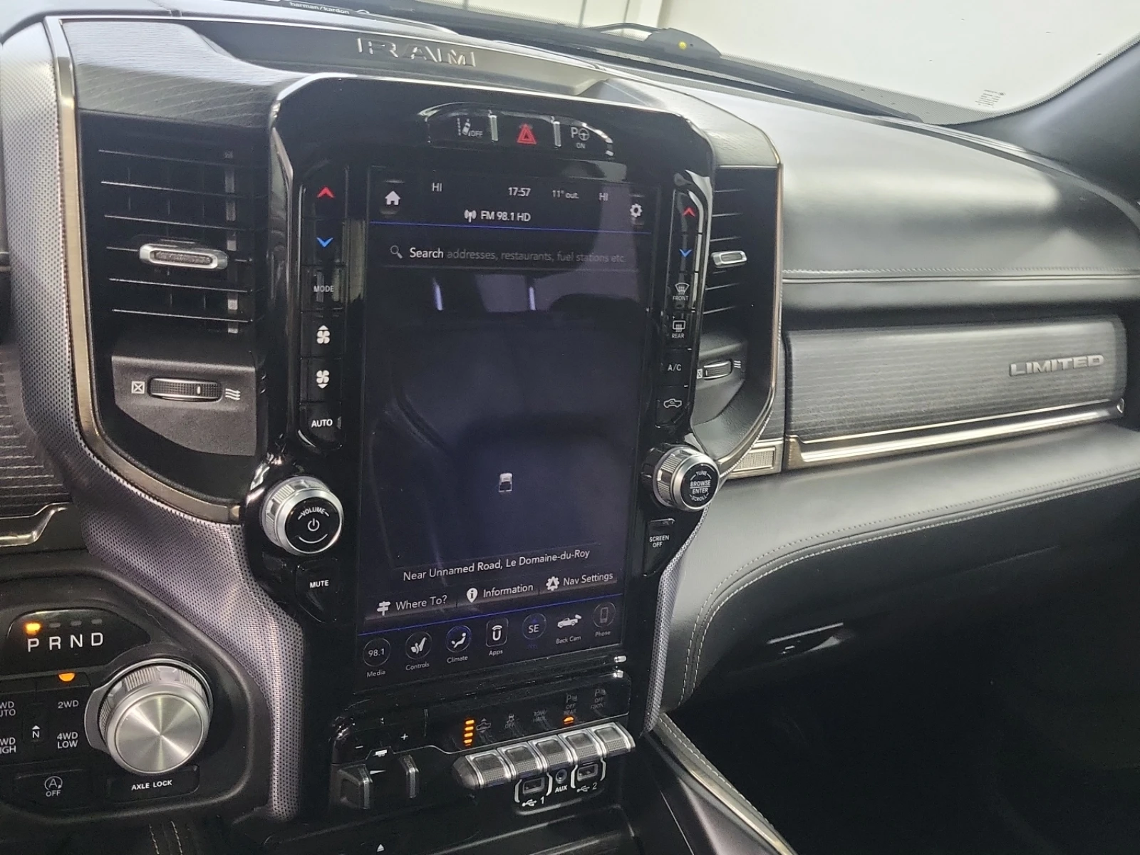 Dodge RAM 1500 Limited/AWD/5.7/H&K/Pano/Обдухване, снимка 14 - Автомобили и джипове - 55056955