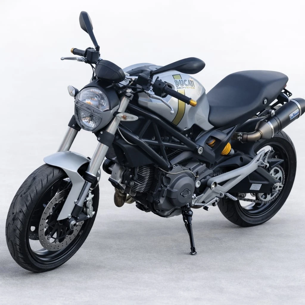 Ducati Monster 696 С ПЛАТЕНО МИТО И ДДС, снимка 3 - Мотоциклети и мототехника - 54547770