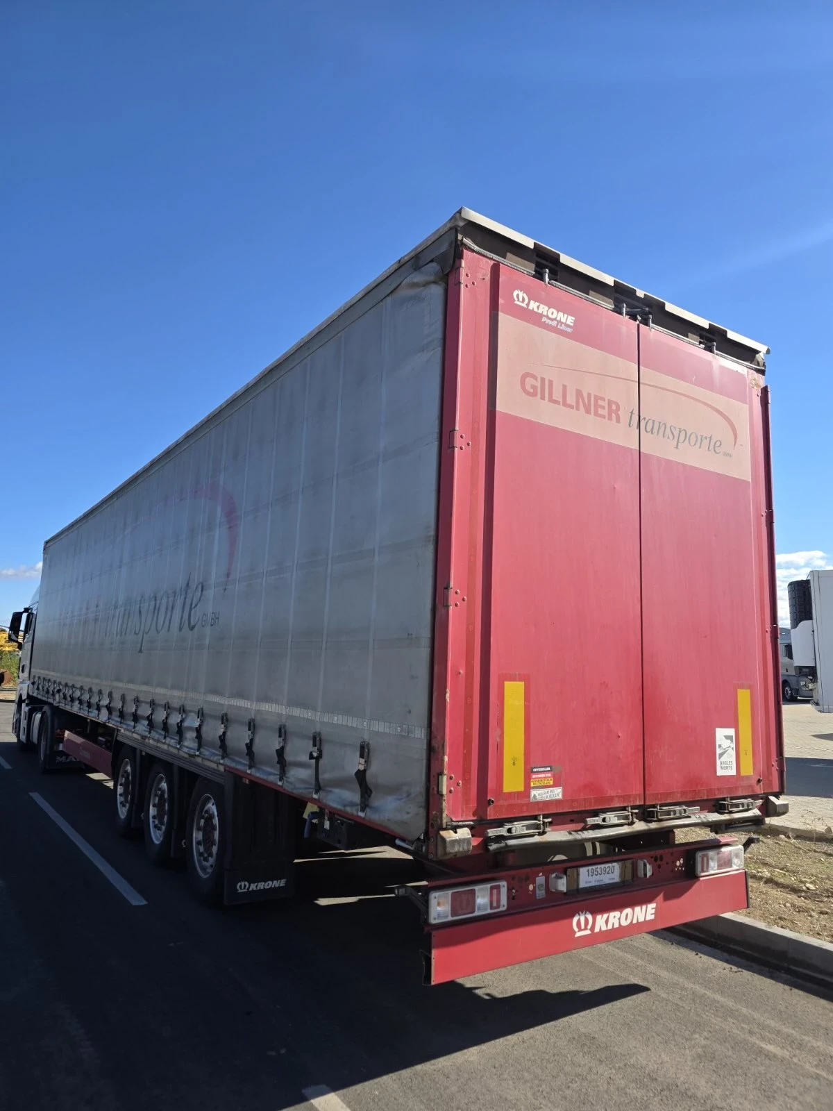 Полуремарке Krone, снимка 7 - Ремаркета - 56625935