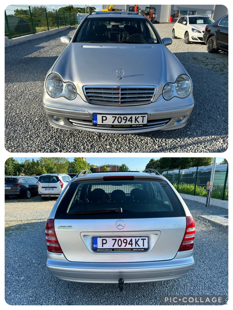 Mercedes-Benz C 230 Kompressor 193кс. Face! Автоматик! Пера на волана!, снимка 5 - Автомобили и джипове - 46329193