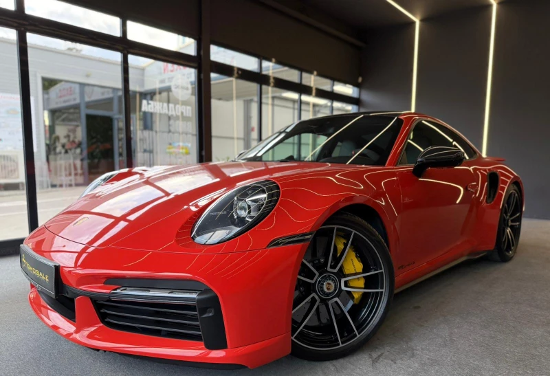 Porsche 911 TurboS* Carbon* Ceramic* Лизинг* Обдух* Chrono* Bo, снимка 3 - Автомобили и джипове - 52089890