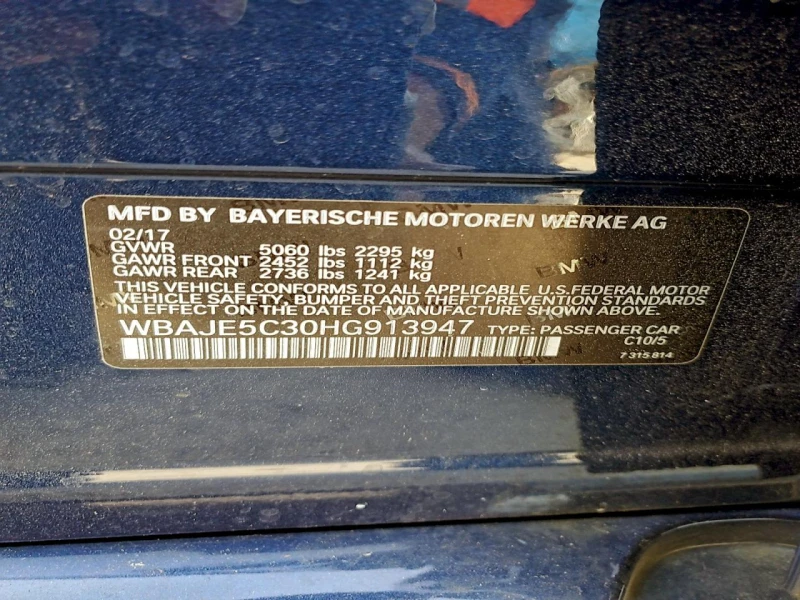 BMW 540 3l I, снимка 12 - Автомобили и джипове - 53238397