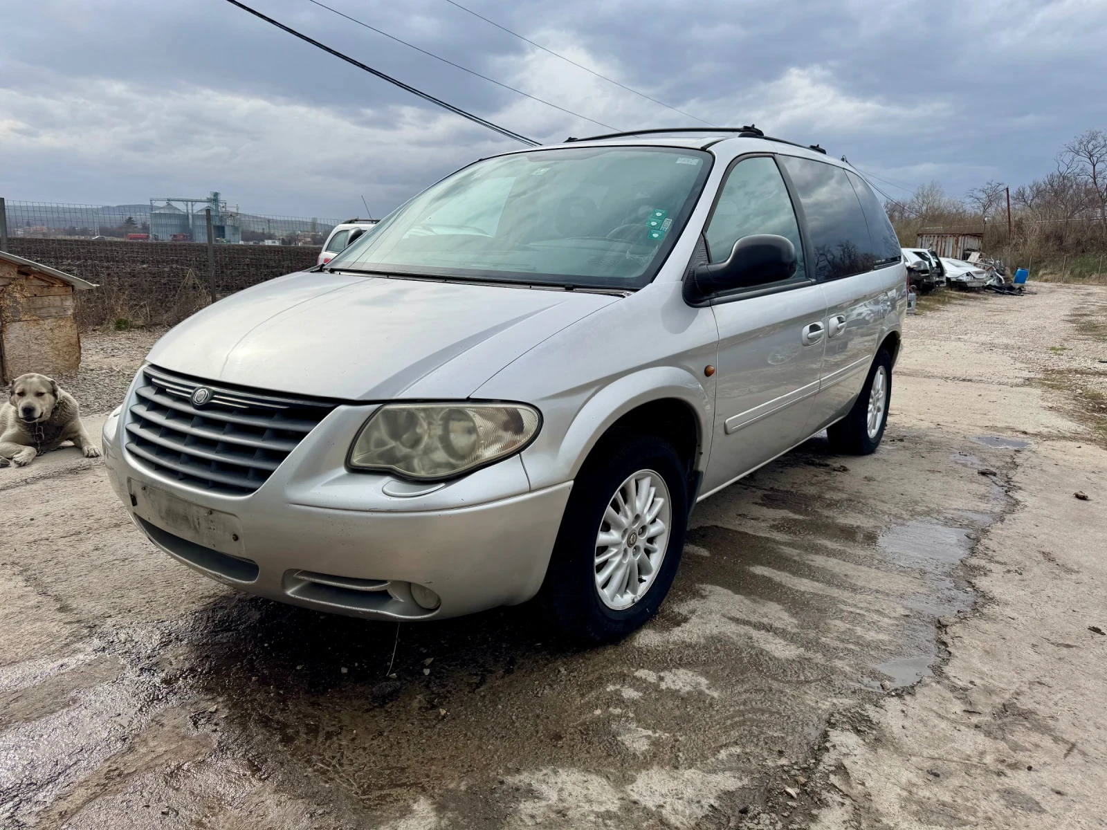 Chrysler Voyager 2.8crd automat кожен салон, снимка 1