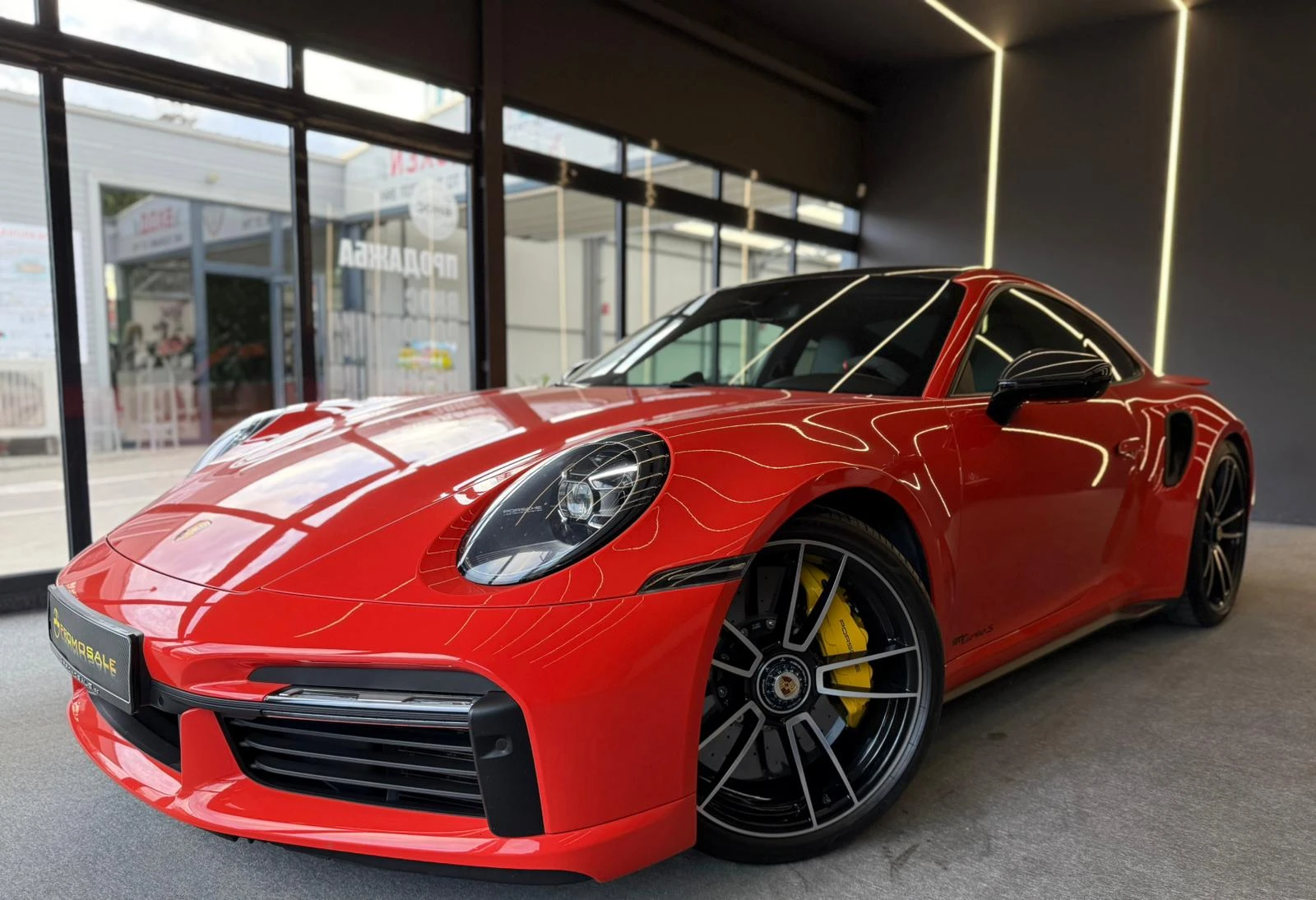 Porsche 911 TurboS* Carbon* Ceramic* Лизинг* Обдух* Chrono* Bo - изображение 3
