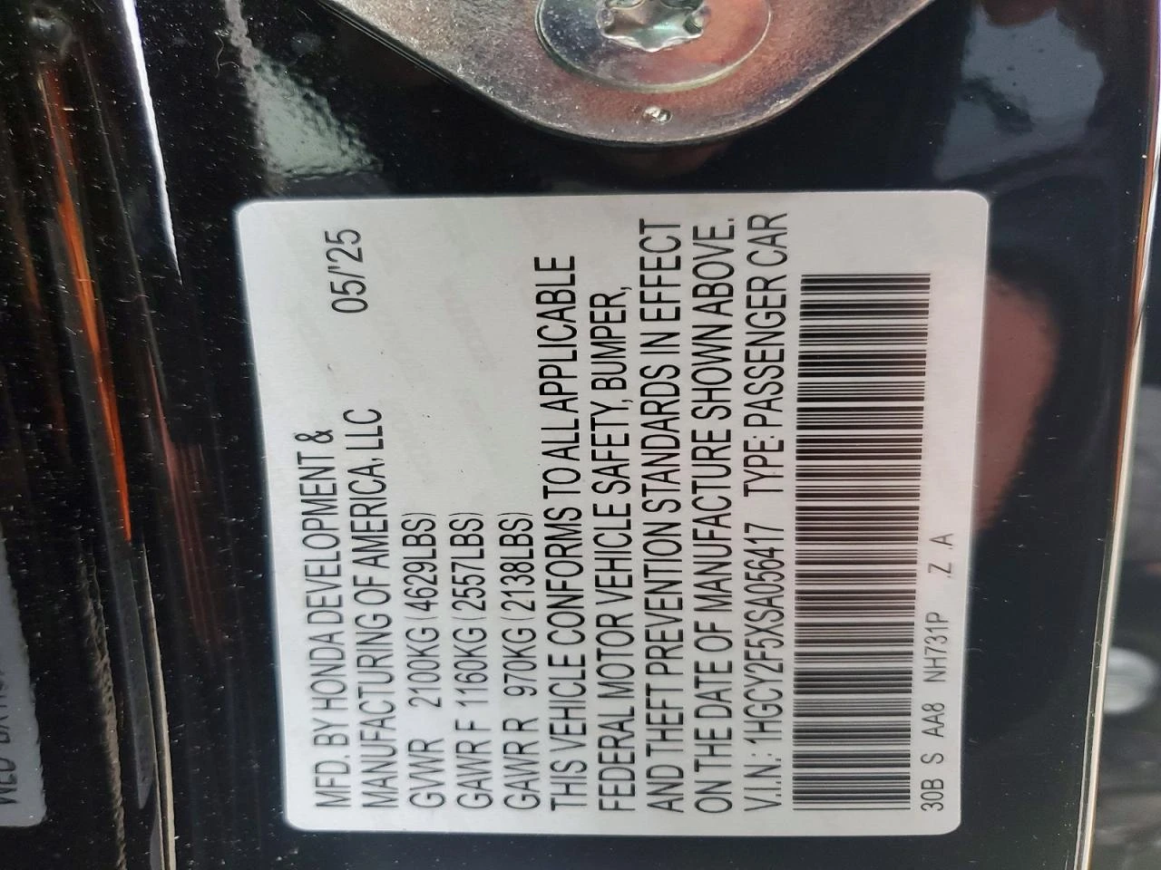 Honda Accord 2.0l Hybrid Sport, снимка 12 - Автомобили и джипове - 54114141