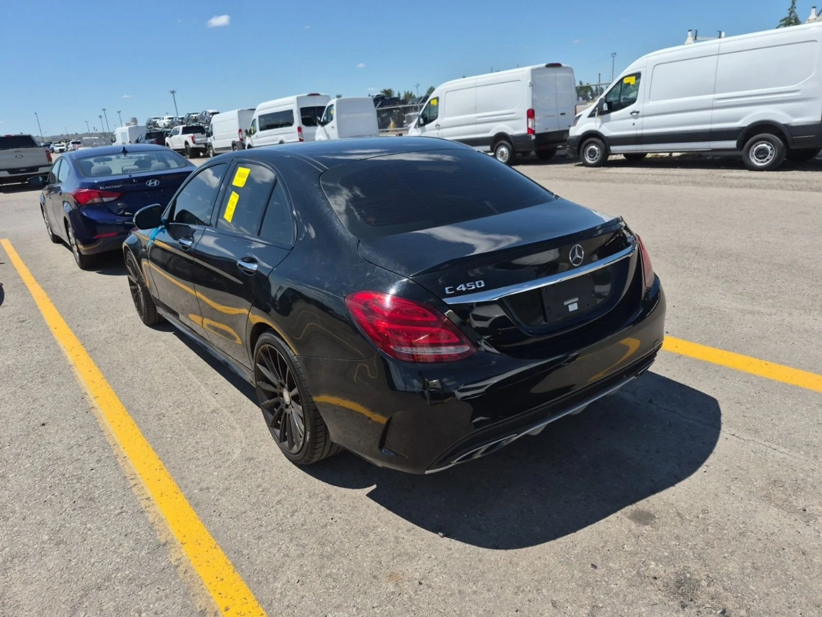 Mercedes-Benz C 450 AMG * АвтоКредит * (ЦЕНА ДО БГ), снимка 4 - Автомобили и джипове - 55514888