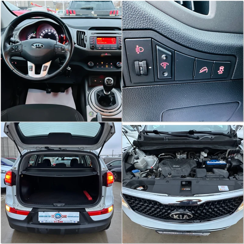 Kia Sportage 1.6i LPG Клима! внос Италия! Перфектна! Лизинг!!!, снимка 17 - Автомобили и джипове - 47957911