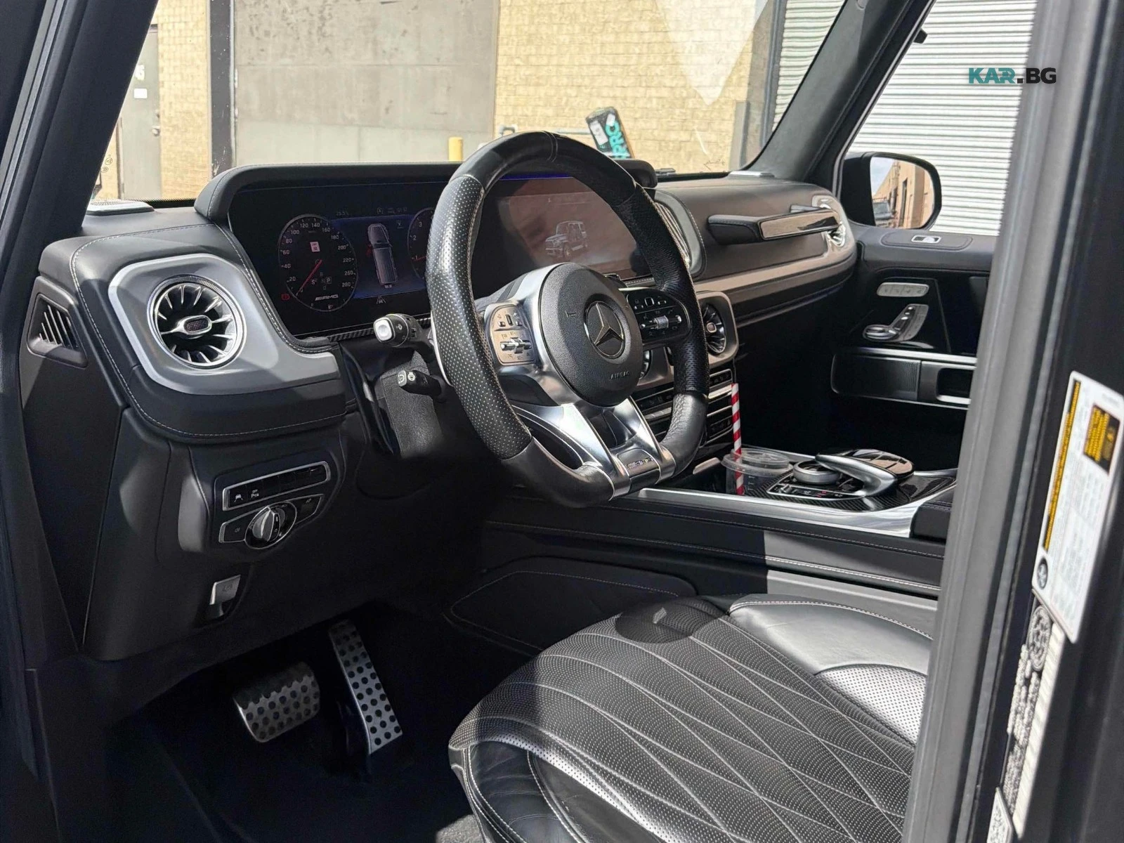Mercedes-Benz G 63 AMG PPF * Carbon * Full * АвтоКредит * (ЦЕНА ДО БГ), снимка 7 - Автомобили и джипове - 56137029